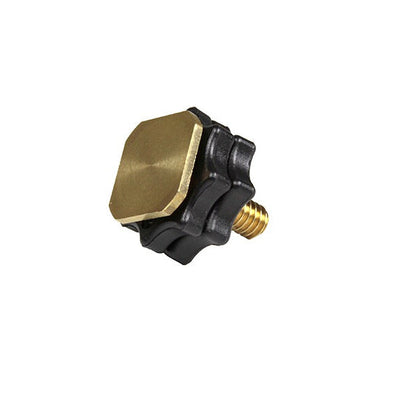 Rycote Brass Shoe Adaptor with Male Thread -  1/4" or 3/8” - Grip Support Store