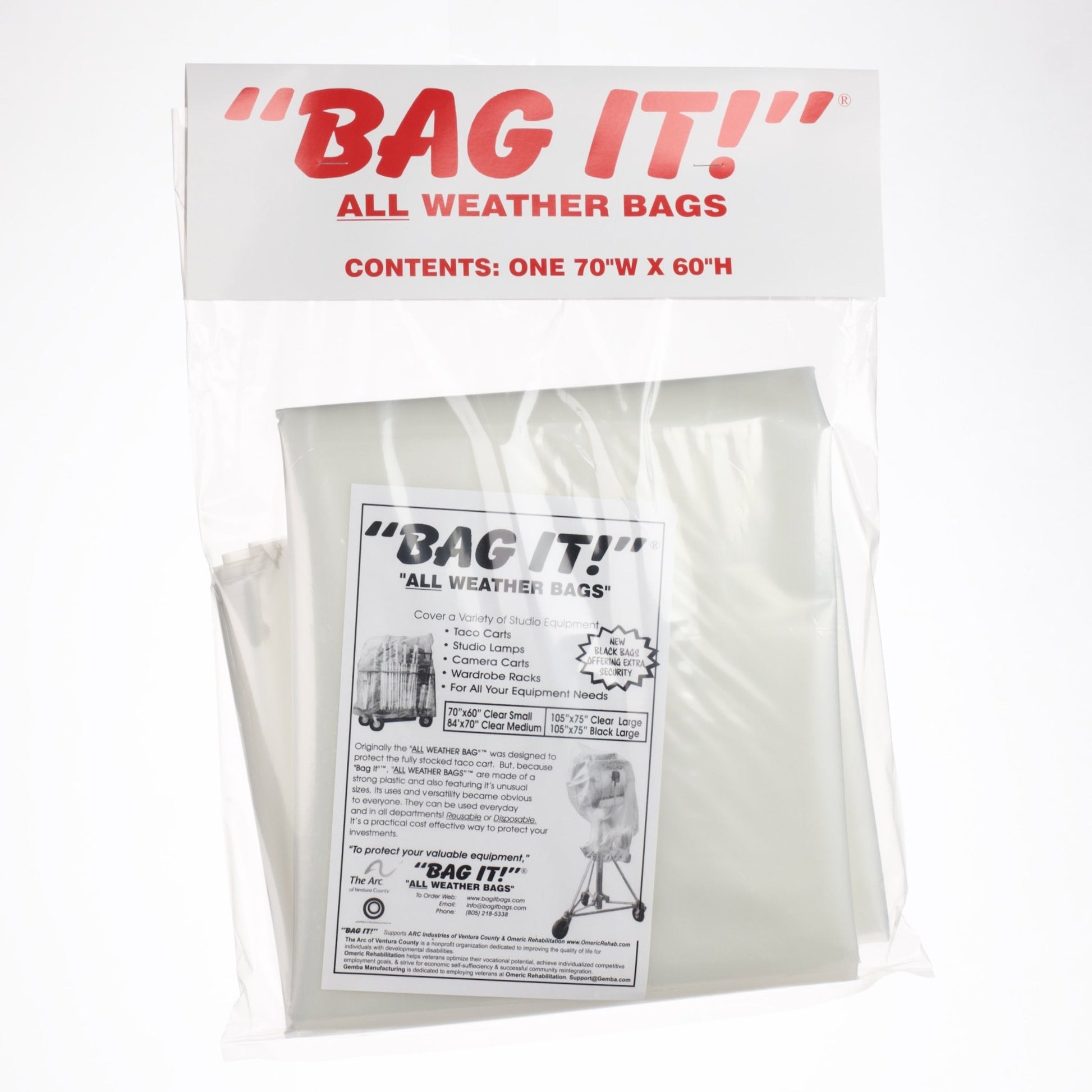 Bag It! All-Weather Bag (Small) 178 x 152 cm