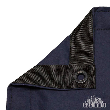 Night Blue Muslin by LA Rag House - fabric color detail