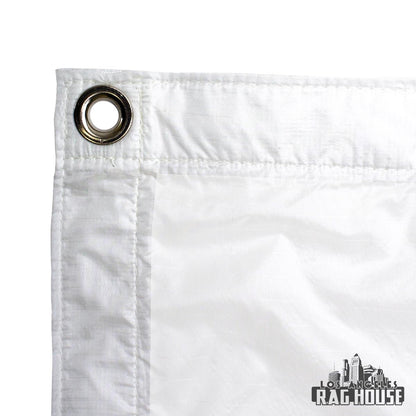1/4 Grid Silent White by LA Rag House - white grid cloth diffusion