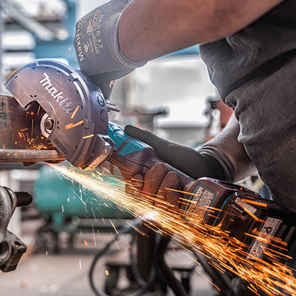 Makita GAG14M1 40V max XGT® Brushless Cordless 4‑1/2” / 6" Paddle Switch Angle Grinder Kit, with Electric Brake (4.0Ah) - Grip Support Store