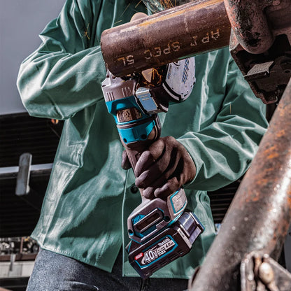 Makita GAG14M1 40V max XGT® Brushless Cordless 4‑1/2” / 6" Paddle Switch Angle Grinder Kit, with Electric Brake (4.0Ah) - Grip Support Store