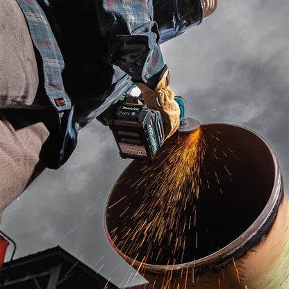 Makita GAG14M1 40V max XGT® Brushless Cordless 4‑1/2” / 6" Paddle Switch Angle Grinder Kit, with Electric Brake (4.0Ah) - Grip Support Store