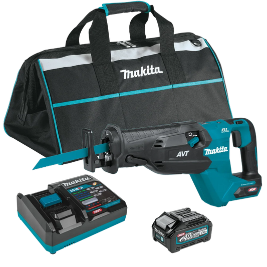 Makita GRJ02M1 40V max XGT® Brushless Cordless AVT® Orbital Recipro Saw Kit (4.0Ah) - Grip Support Store