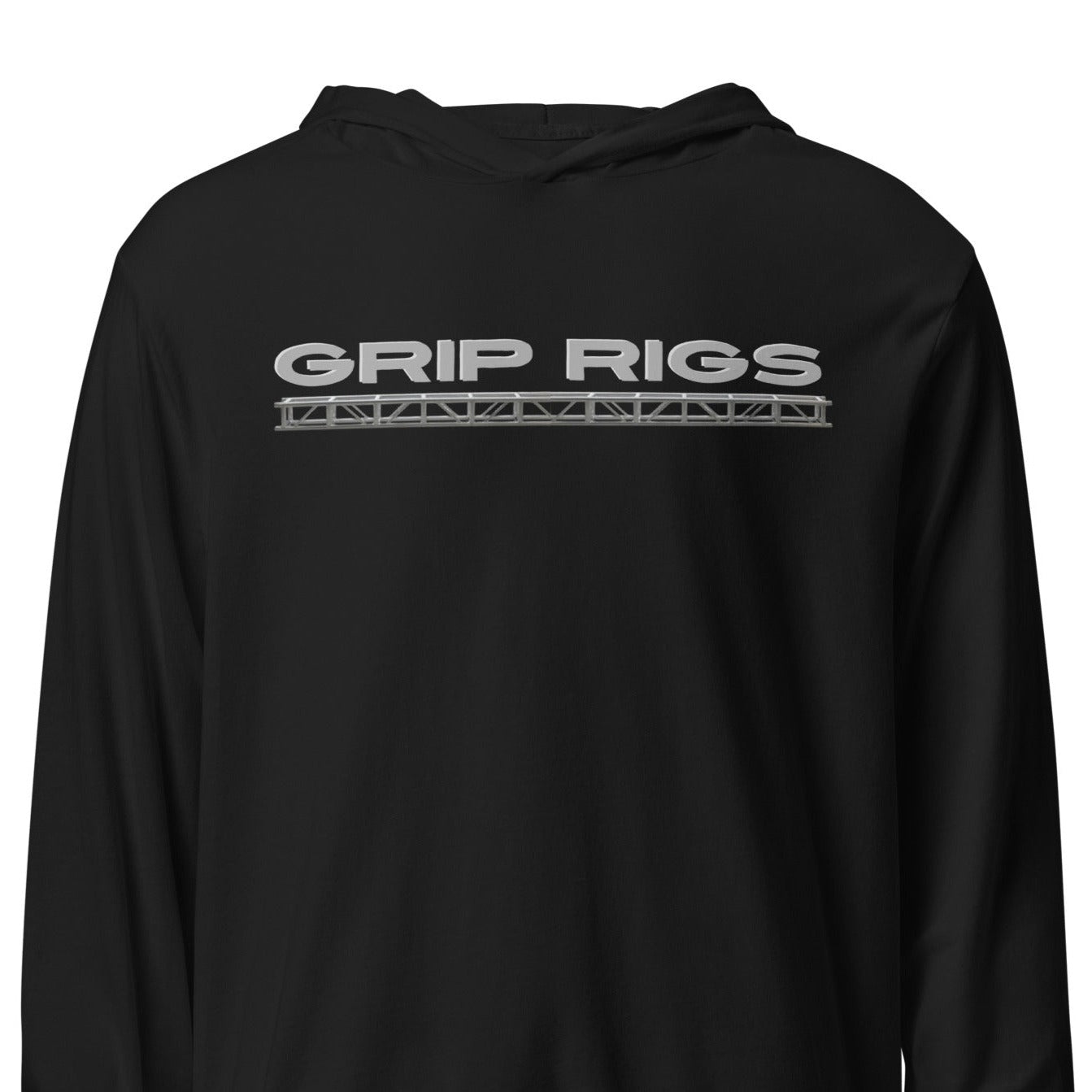 Hooded Grip Rigs Truss Long Sleeve T-Shirt