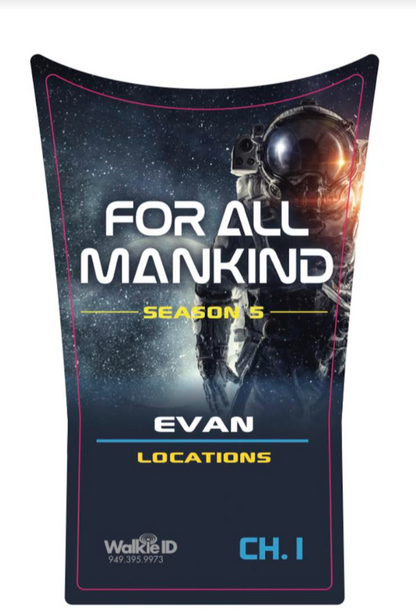 Walkie ID Labels - Customized for your Department - Grip Support Store