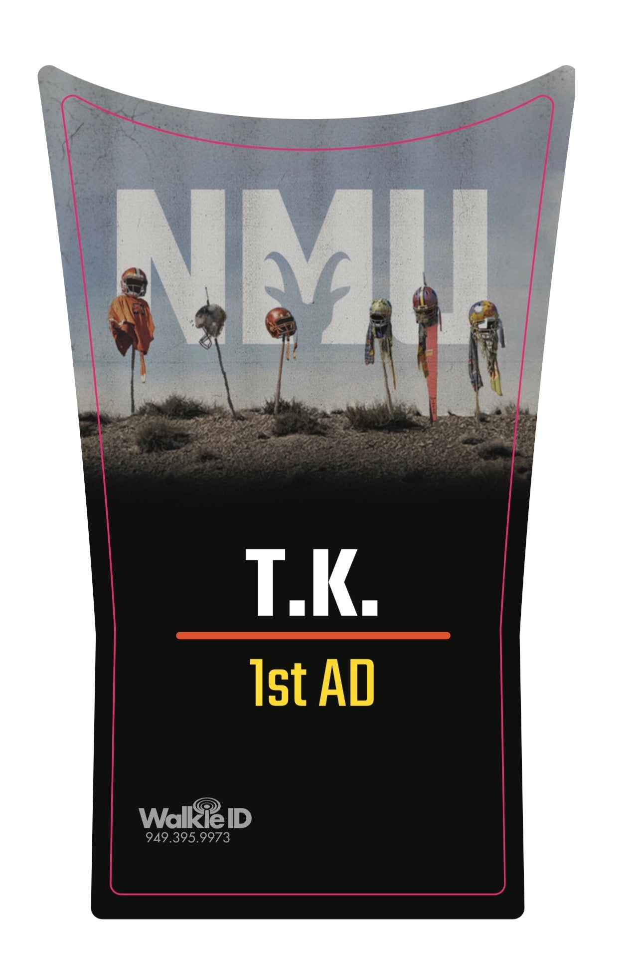 Walkie ID Labels - Customized for your Department - Grip Support Store