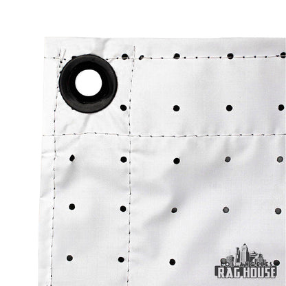 B/W Perforated Bounce by LA Rag House