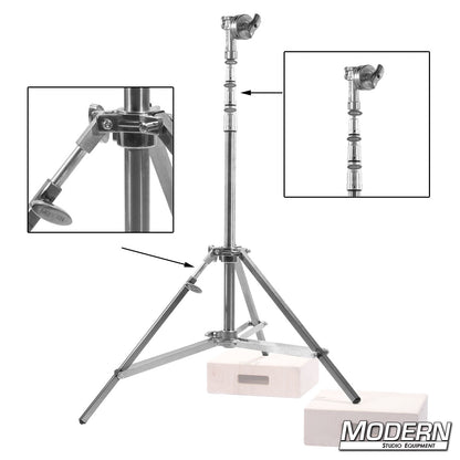 Combo Triple Riser Stand with Rocky Mountain Leg with 4-1/2" Grip Head