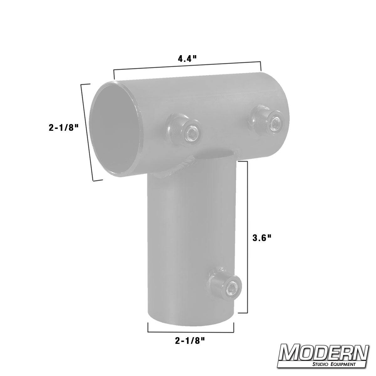 Pipe Tee Receiver for 1-1/2" Speed-Rail®