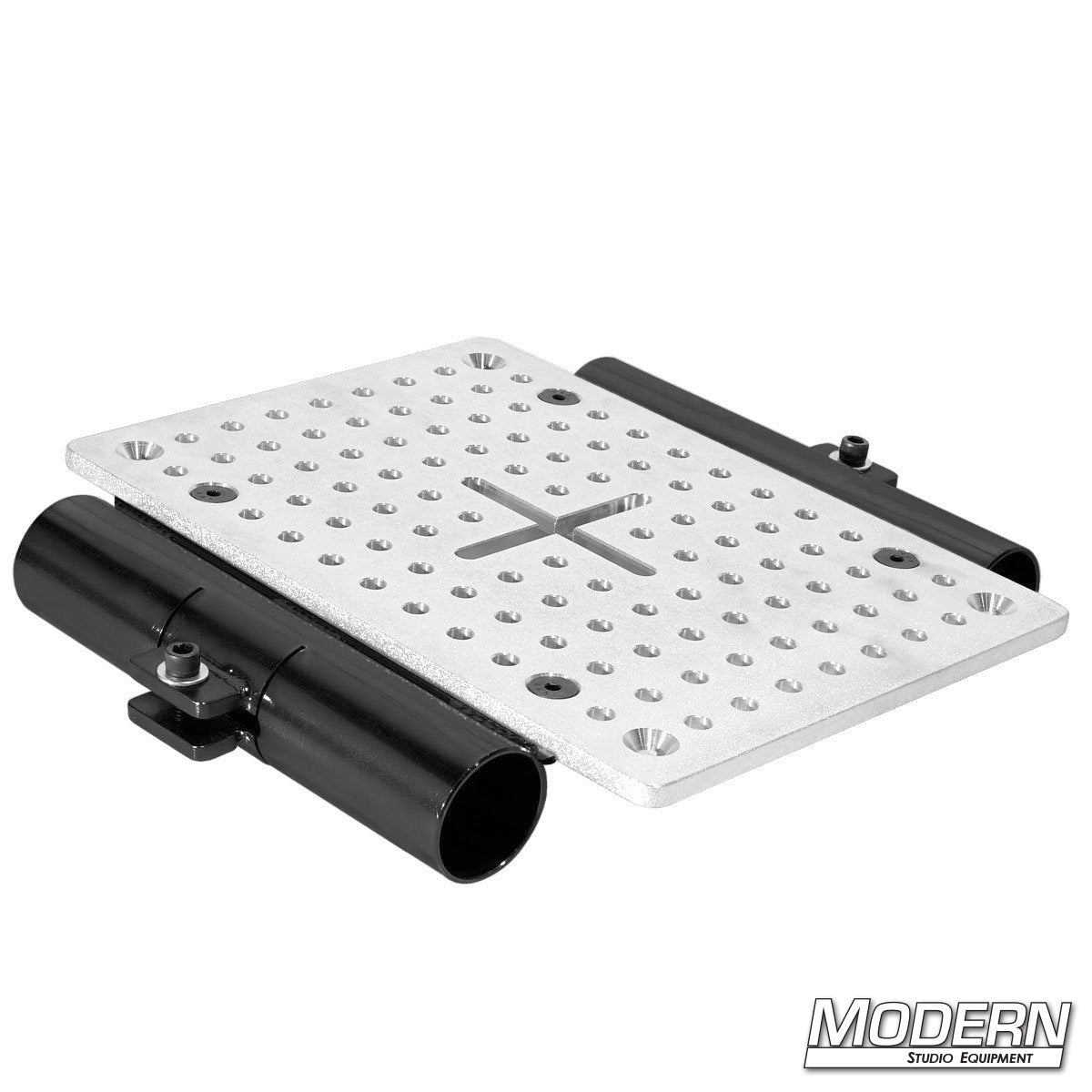 Cheese Plate with 3/8" Slot and Two 1-1/2" Slider Brackets for Hood Mount