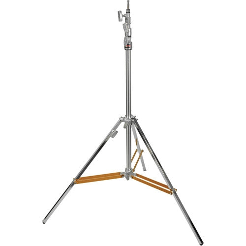Matthews Hollywood Beefy Baby Triple Riser Stand with Rocky Mountain Leg (Silver, 12.3')