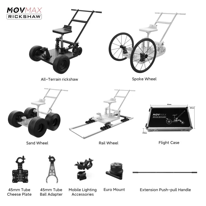 MOVMAX All-Terrain Rickshaw