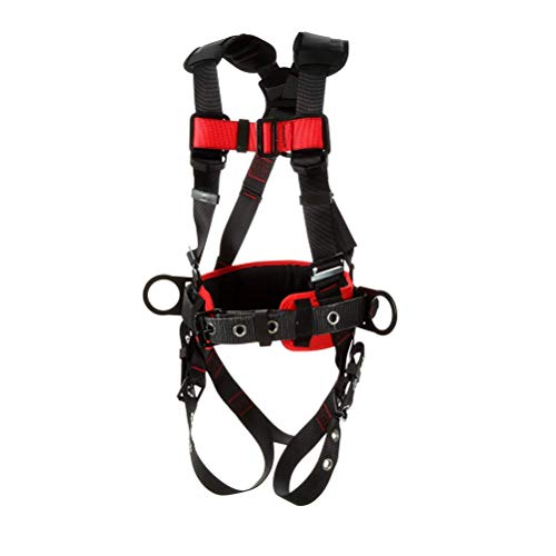 Construction Style Positioning Harness Black, X-Large