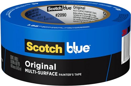 Original Blue Painter's Tape, 2" x 60 Yd, 1 Roll