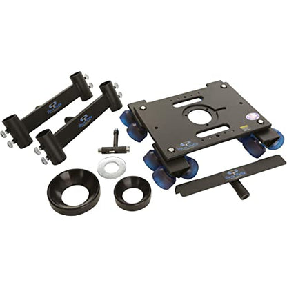 Dana Dolly Original Kit, Includes 2X Original Track Ends, Center Support, 100mm Bowl Adapter, 150mm Bowl Adapter, 3" Washer and T-Tool