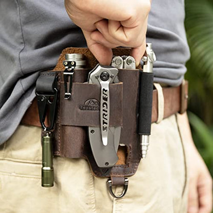 Brown Leather Multitool Pouch