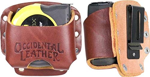 Leather Clip-On Tape Measure Holster