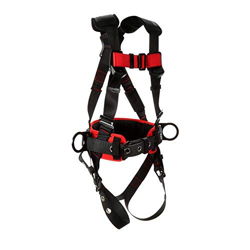 Construction Style Positioning Harness Black, X-Large