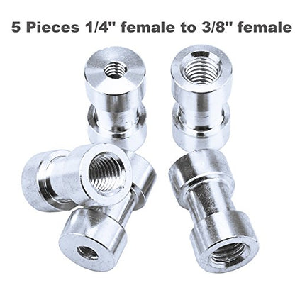 1/4" and 3/8" Male/Female Threaded Screws - 27 Pieces