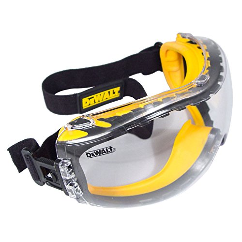 Dewalt - Clear Anti-Fog Dual Mold Safety Goggle, Clear Lens, 1 Pair