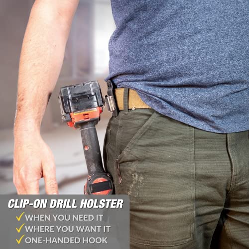 Clip-On Drill Holder