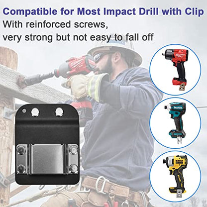 2" Tactical Cordless Drill Holster Tool Belt Clip