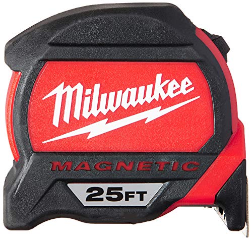 Milwaukee Magnetic Tape Measure 25 ft x 1.83 Inch