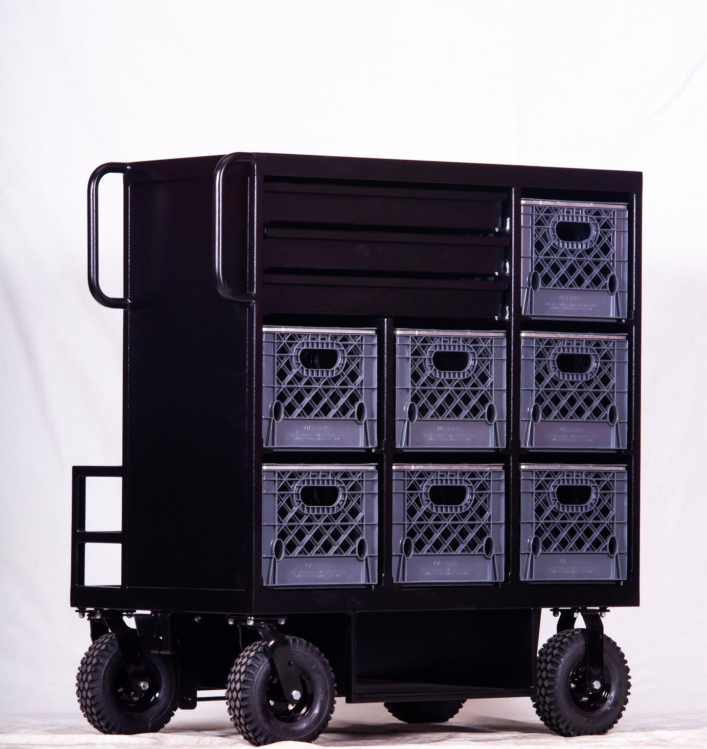 7 Crate Cart With Pipe Organ