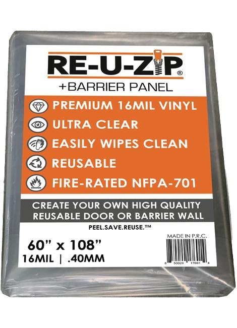 Ultra Clear Plastic+ Barrier Panel | Fire-Rated