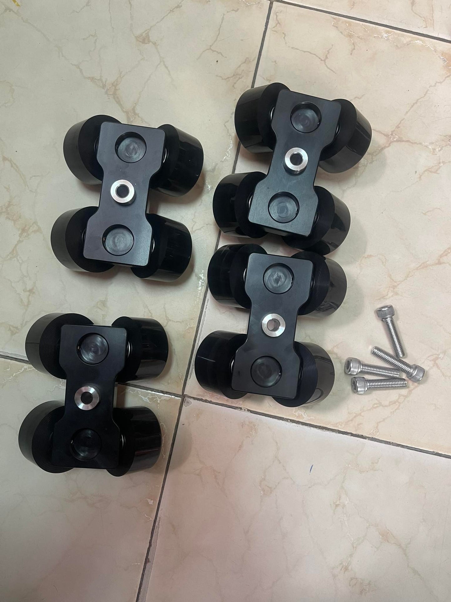 Track Wheels for the Silent Apple Box Dolly