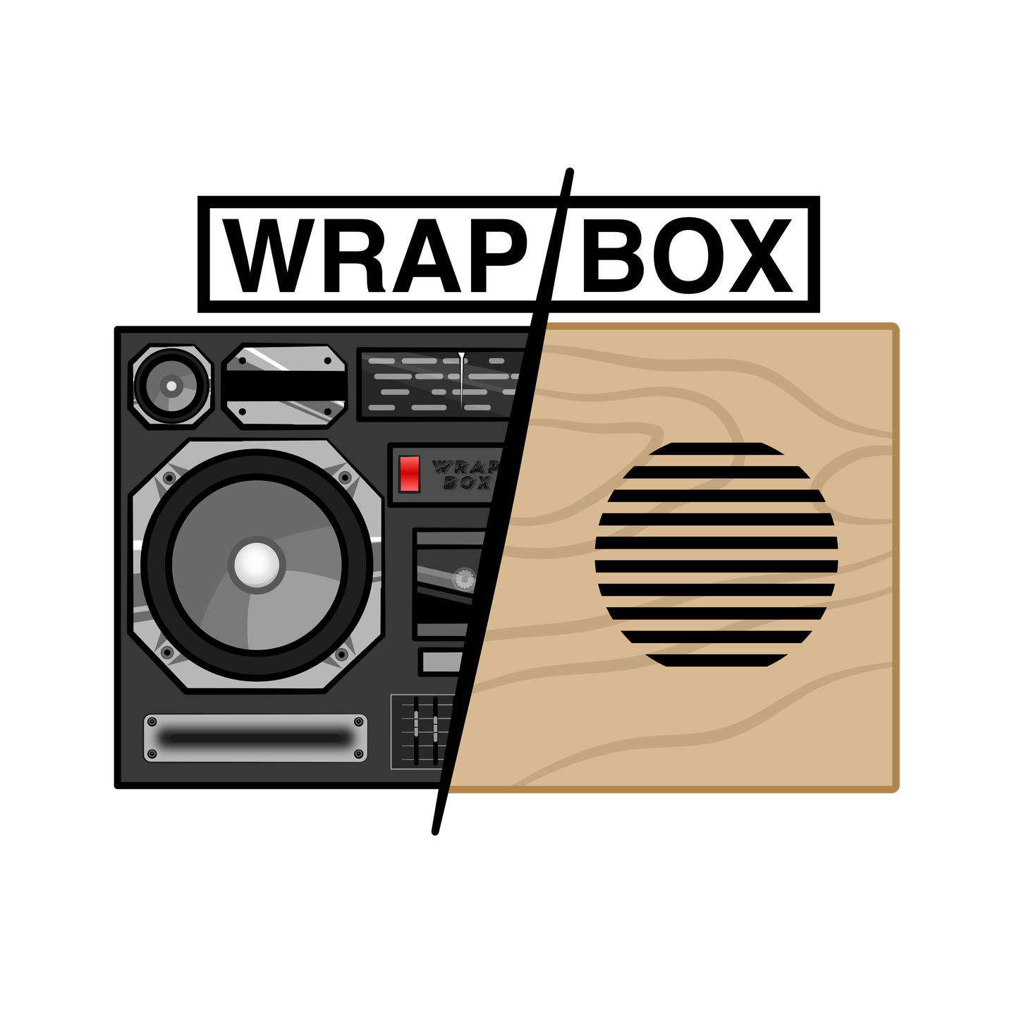 WRAPBOX - Bluetooth Apple Box Audio System