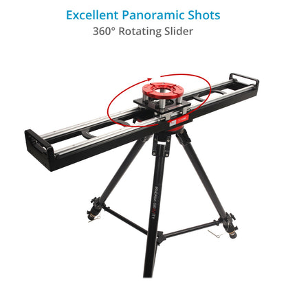 Precision Camera Slider (Mitchell Mount) + Flight Case