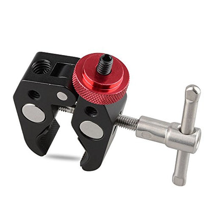 Super Clamp with 1/4"-20 to 1/4"-20 Screw Converter - Grip Support Store