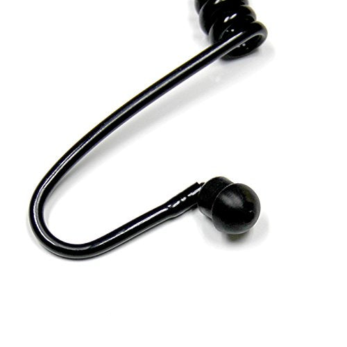 Black Earpiece Acoustic Tube - Grip Support Store