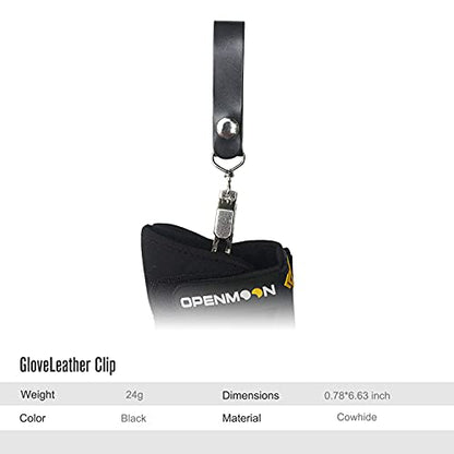 Glove Leather Clips (Black) - Grip Support Store