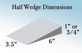 Dolly Wedges with Internal Magnets