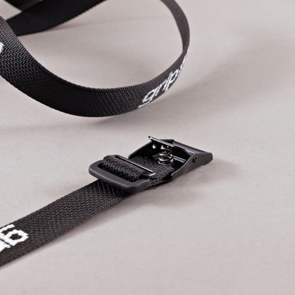 25mm - 4m LENGTH BLACK STRAP - Grip Support Store
