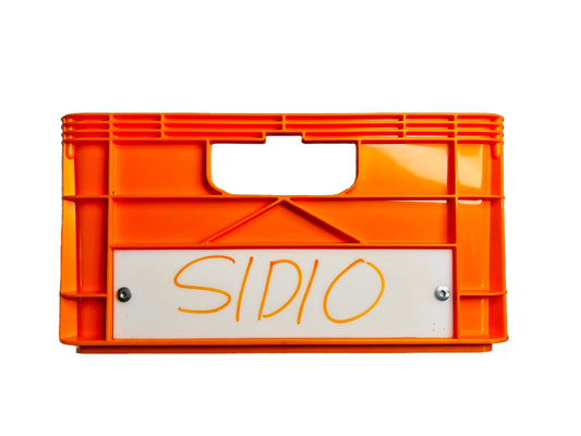 Dry Erase Crate Label for SidioCrate