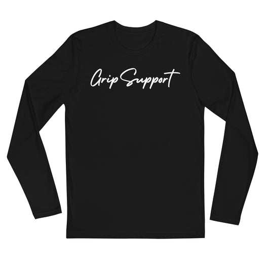 Grip Support Long Sleeve Fitted Crew