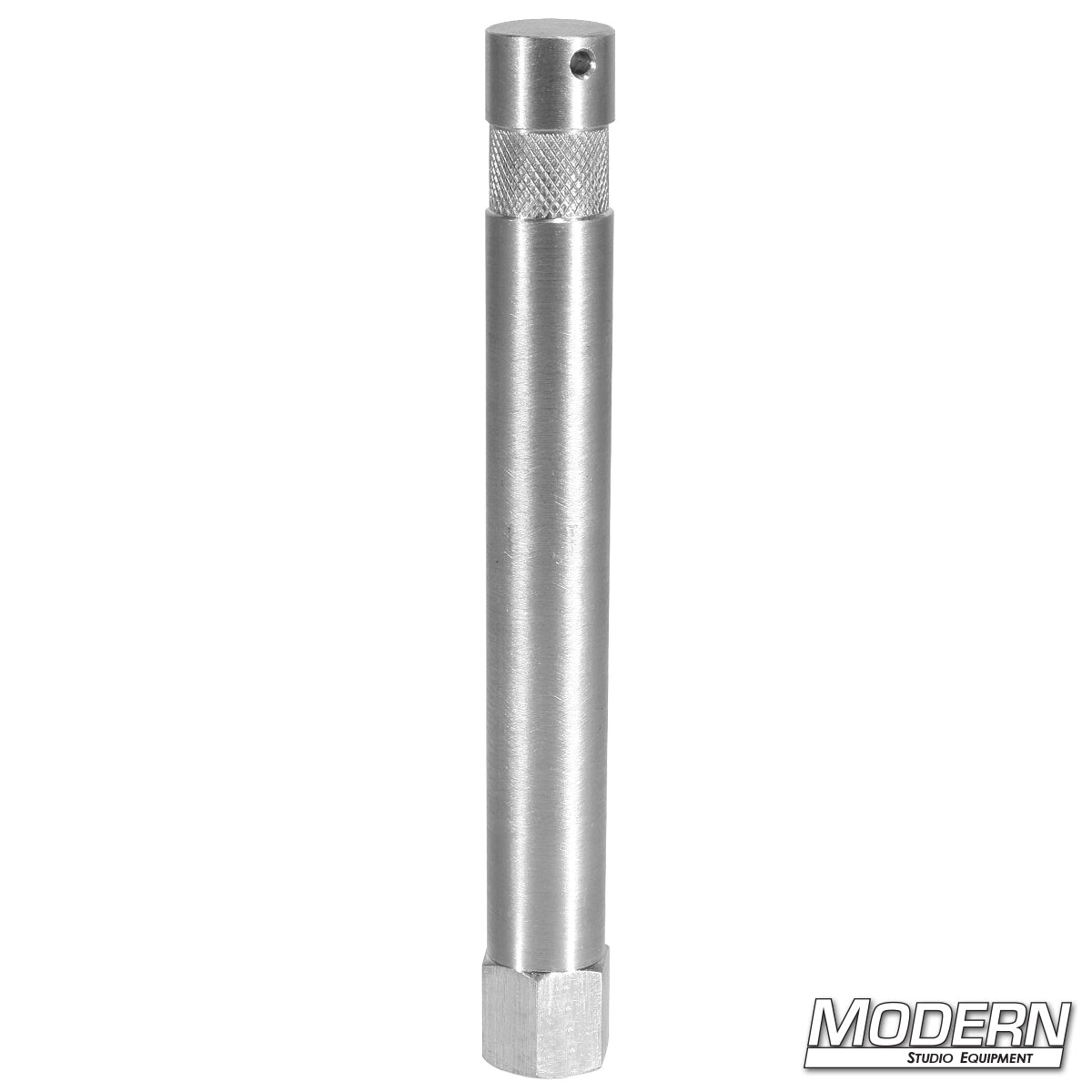 6" Aluminum Baby Pin with 3/8" Female Thread - Grip Support Store