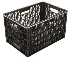 24 QT MILK CRATE WITH METAL BAND - NEW STYLE - HLHV24