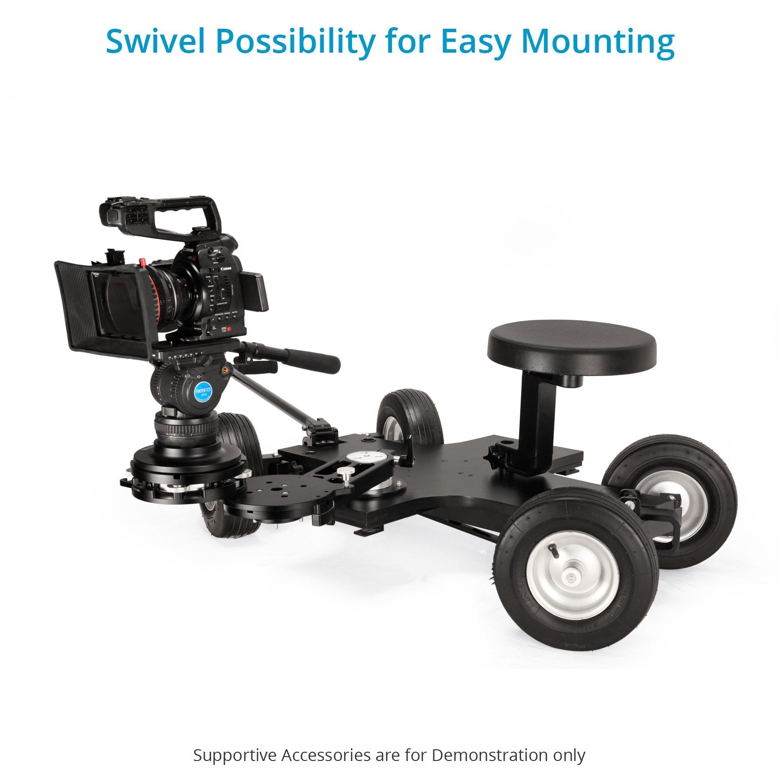 4-Way Camera Leveller - Mitchell to Mitchell/Euro Mount - Grip Support Store